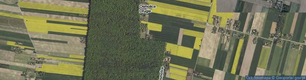 Zdjęcie satelitarne Osmolice Drugie ul.